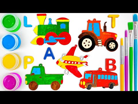 1:00:00 1:00:00 Now playing, LIVE: Lets Explore Transport! 🚜✈️🚌 Create, Color & Play! Fun Learning for Toddlers