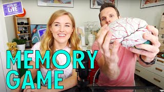 Play this Game to Test Your Memory! | Science Activity for Kids | Let's Go Live