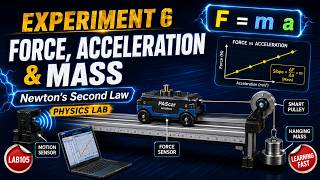 Force, Acceleration and Mass | Newton’s Second Law Practical Experiment