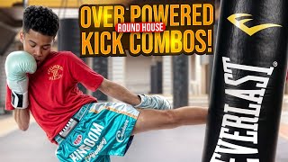 Our TOP 4 Muay Thai Roundhouse Kick Combos: Muay Femur Edition!