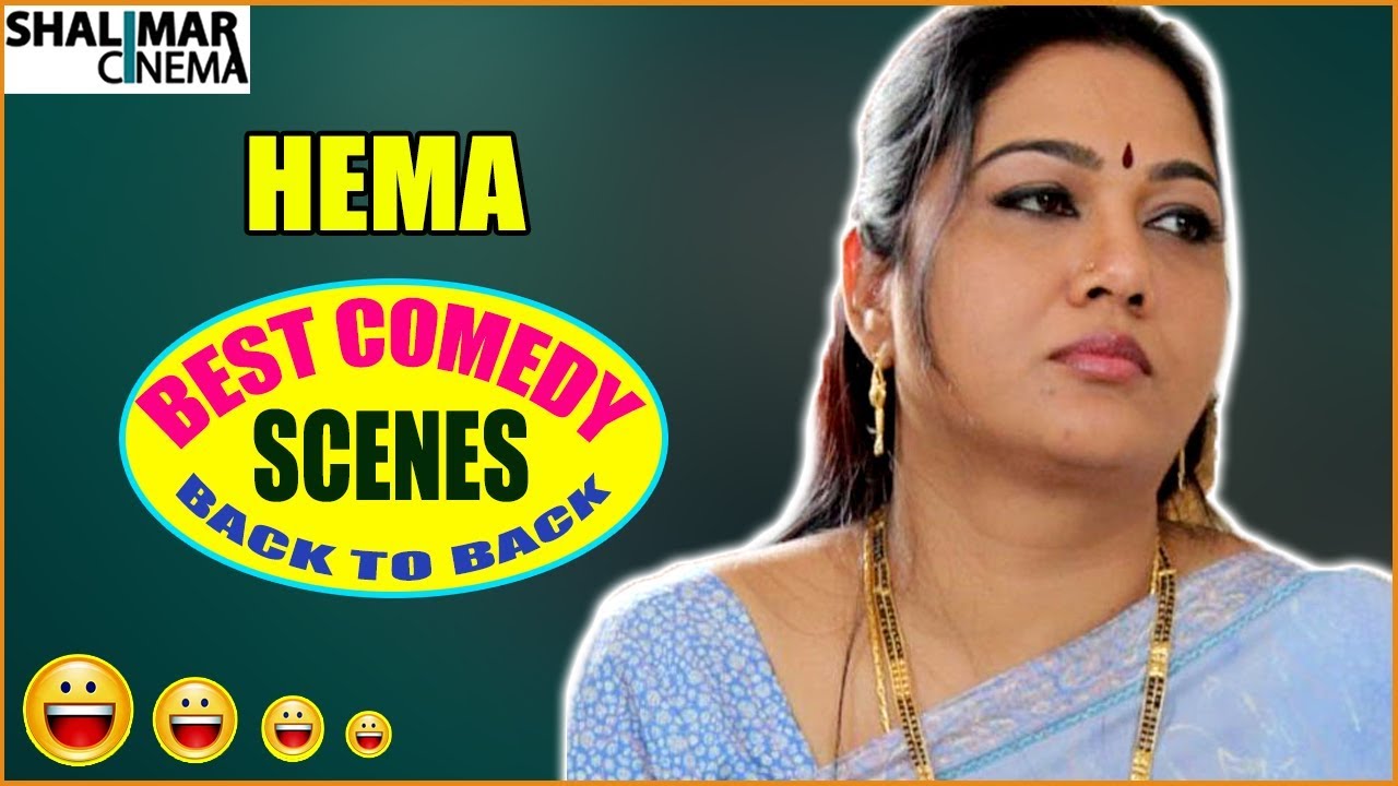Hema Best Comedy Scenes Back To Back || Latest Telugu Comedy Scenes || Shalimarcinema