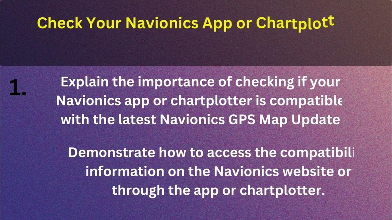 How to Update Your Navionics GPS Map chart Navionics GPS Map Update