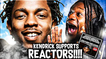KENDRICK LAMAR SUPPORTS REACTORS!!! Kendrick Removes All Copyright Claims To His Music