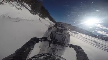 Polaris AXYS RMK With MBRP Race Can!! HOT SOUND