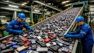 You Won’t Believe What Happens to 100,000 Old Nokia Phones | Amazing E-Waste Recycling Process