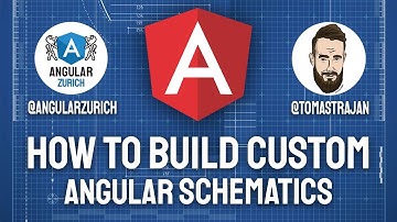 How to use Angular Schematics to empower Developers of Frontend Apps & Libraries by Tomas Trajan