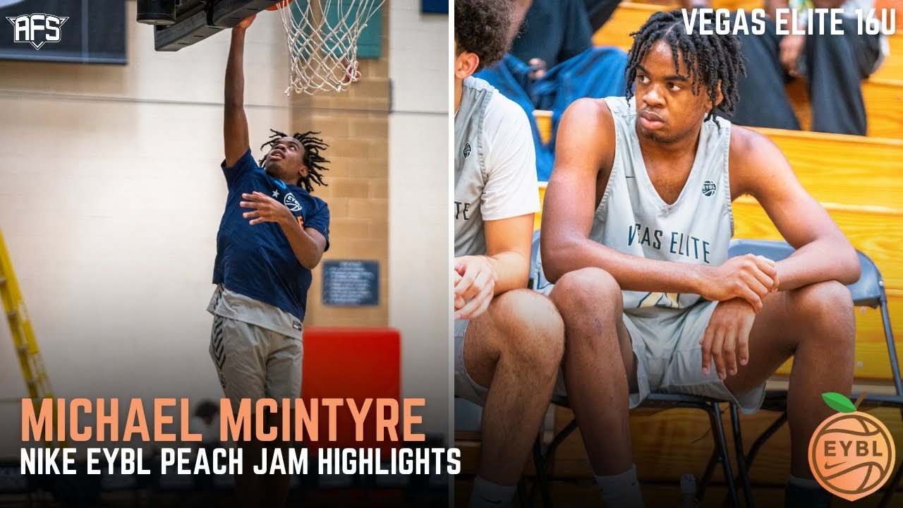 Michael McIntyre at Nike EYBL Peach Jam | Vegas Elite 16U | Full Highlights 2025