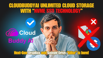 CloudBuddyAI UNLIMITED Cloud Storages - Next Gen "DropBox and Google Drive KiIIer" is here!