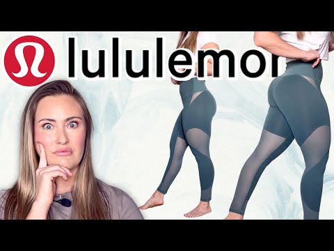 ULTIMATE LULULEMON LEGGING TRY ON REVIEW / WUNDER TRAIN MESH PANEL