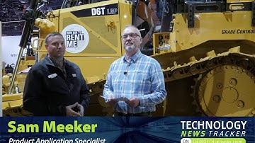 [VIDEO] D6T Tractor Dozer’s increased horsepower and weight boosts productivity