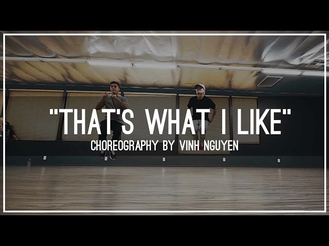 Bruno Mars - That's What I Like | Choreography by Vinh Nguyen class=