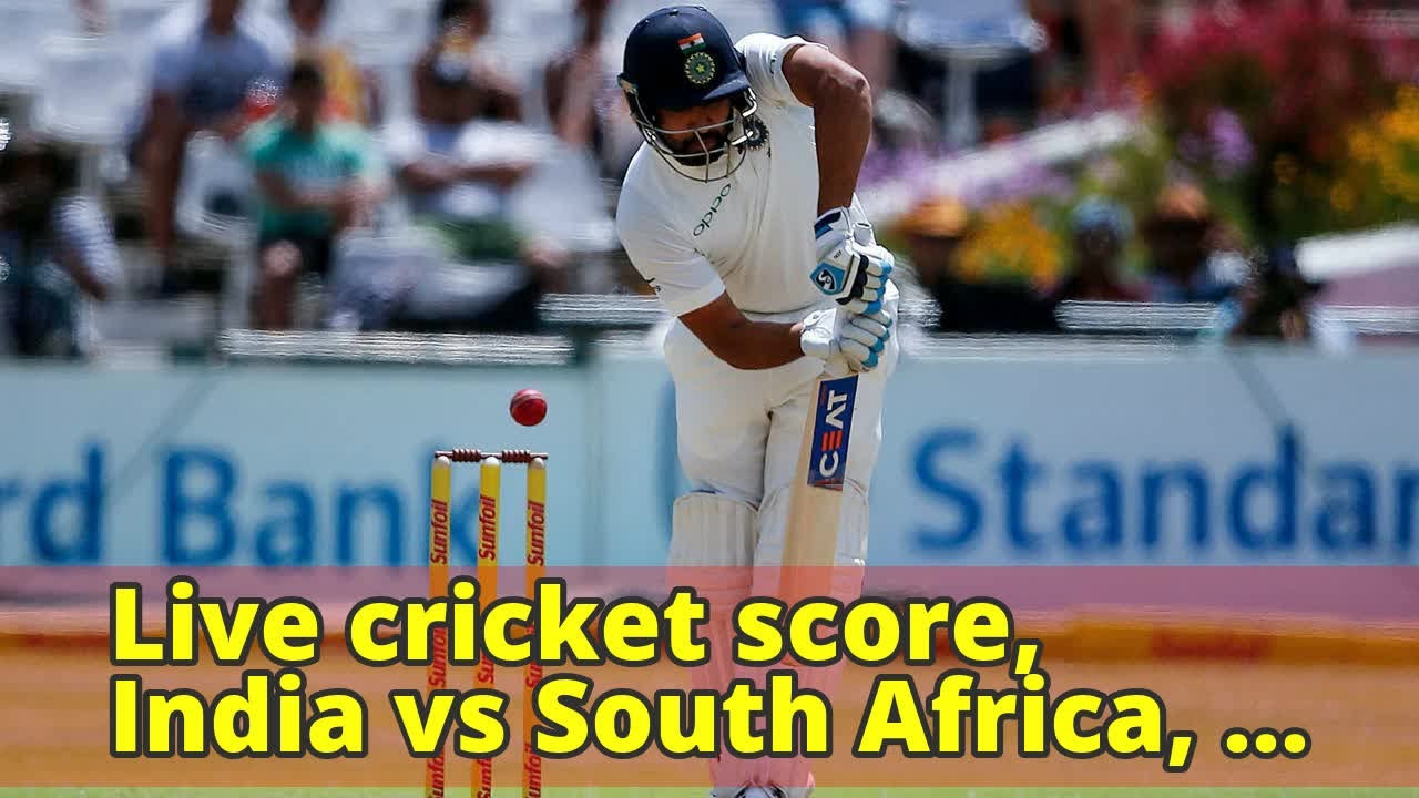 Live cricket score, India vs South Africa, 1st Test, Day 4 ...