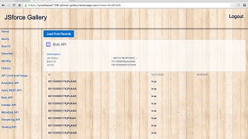 Heroku Demo #20 - JSforce Gallery Part4 (Bulk API)