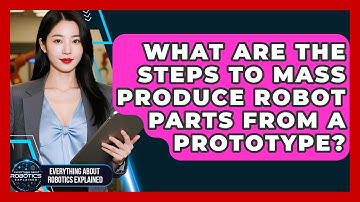 What Are The Steps To Mass Produce Robot Parts From A Prototype?