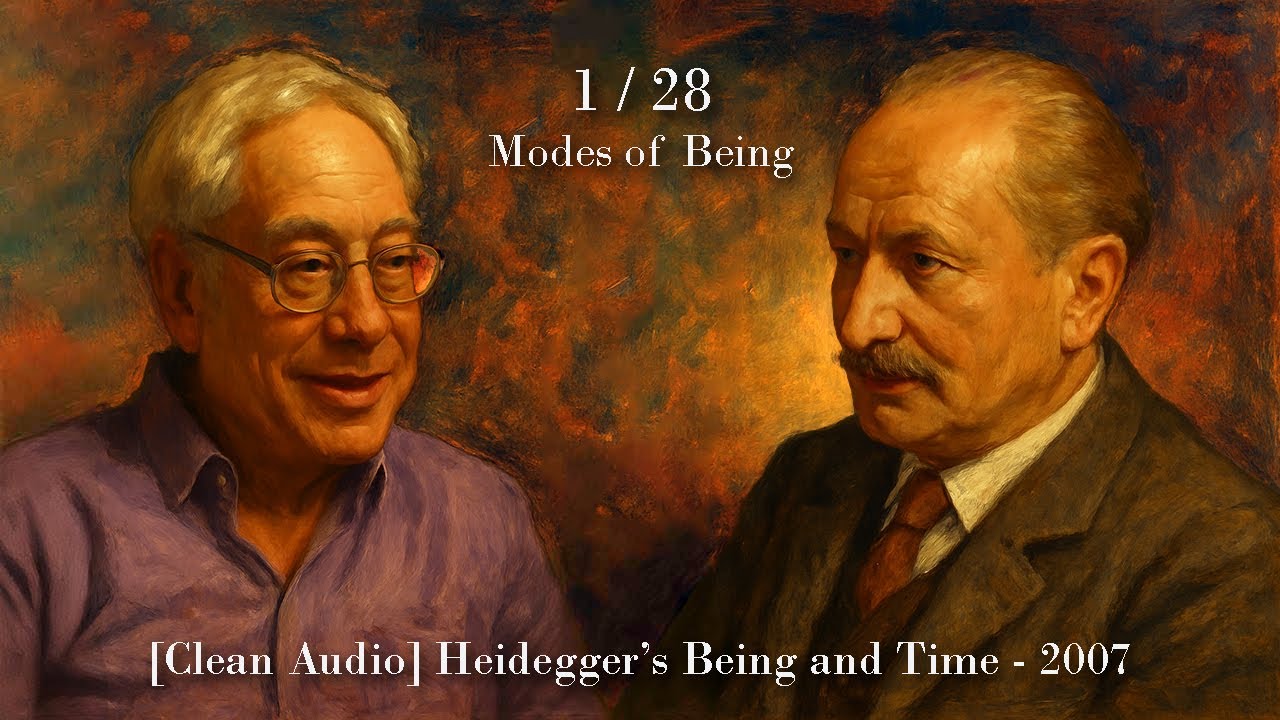 Introduction: Heidegger's Being & Time - Lecture by Hubert Dreyfus 1/28 [2007 Clean Audio]