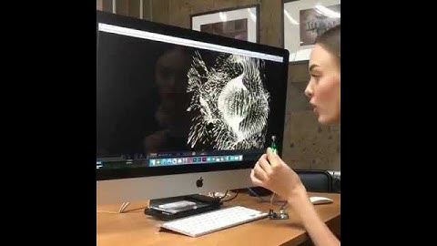 “Interactive particles, Arduino noise sensor + TD 📟 Video Credit© @nastyaselektor   ➖➖➖➖➖➖➖➖➖➖➖➖