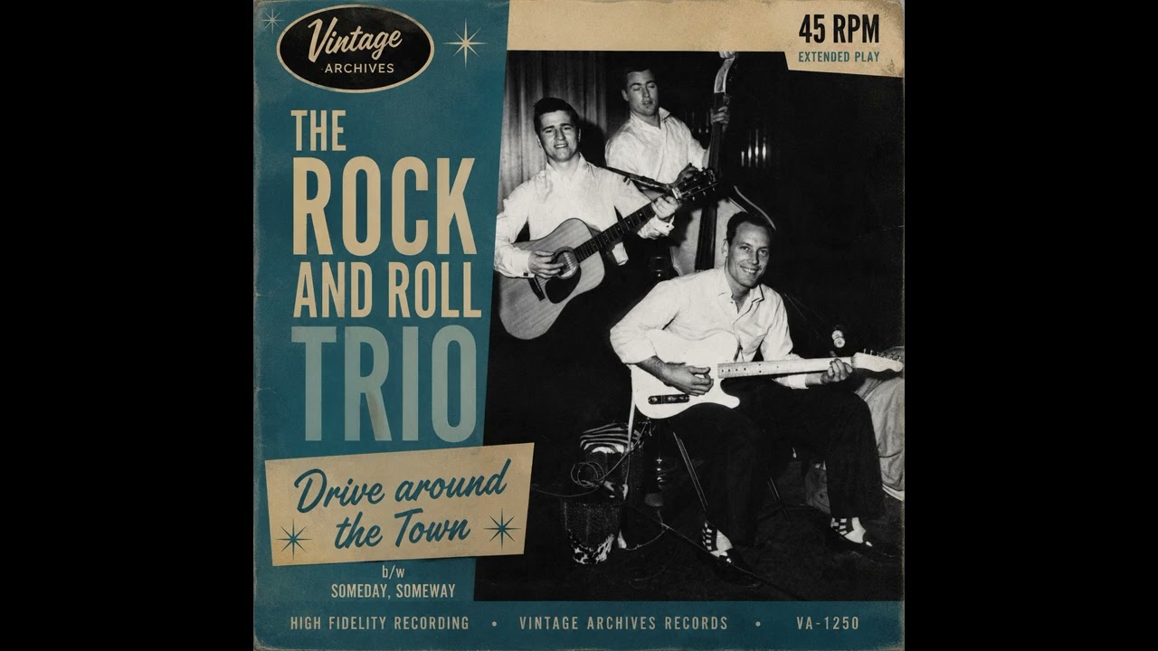 Johnny Burnette Rock and Roll trio - Drive around the Town - YouTube