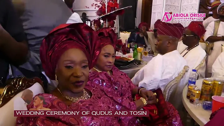 K1'S GRAND PERFORMACE PERFORMANCE AT KUBIS DAUGHTER,TOSIN AND QUDUS WEDDING