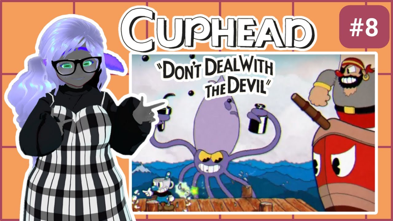 [8] rugged ridge? pirates? pssh. EASY! | vTuber plays Cuphead - Full ...