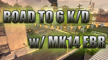 Road To A 6KD Ep. 3 "MK14 EBR" (CoD: Ghosts Best MK14 Class Setup)
