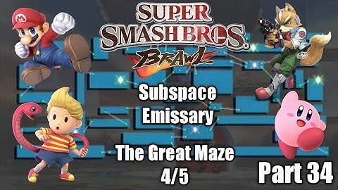 Super Smash Bros. Brawl - Part 34 - Subspace Emissary: The Great Maze 4/5