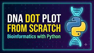 27. Bioinformatics with Python: Building a DNA Dot Plot from Scratch (NumPy & Matplotlib)