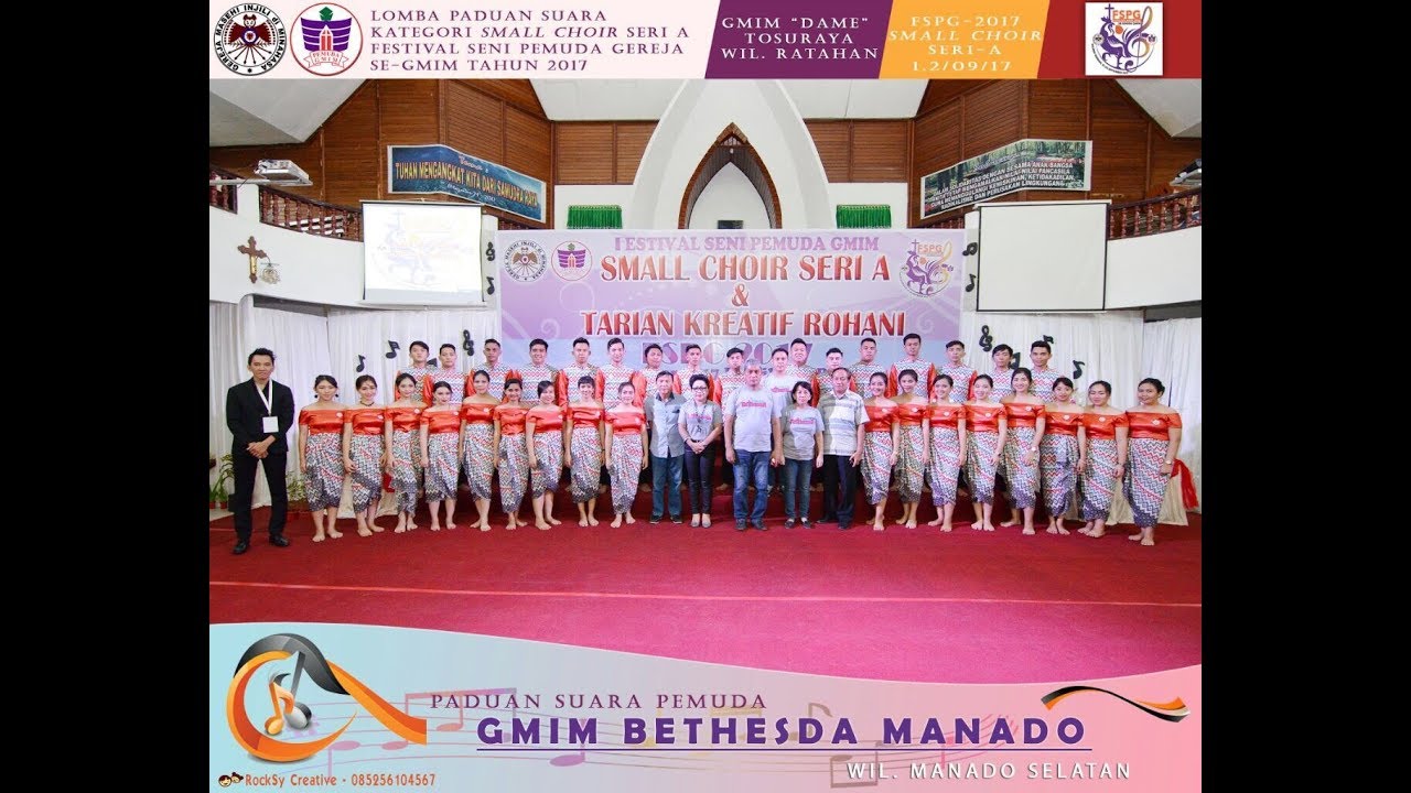 BETHESDA YOUTH CHOIR - FSPG 2017 Small Choir Seri A