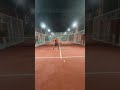 Weak hand training ( I am right handed)! #padeltennis #padeltraining #tennistraining