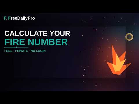 How to Calculate Your FIRE Number & Year