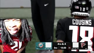 Falcons Fan LOSE ALL HOPE After HORRIFIC Game vs Dolphins