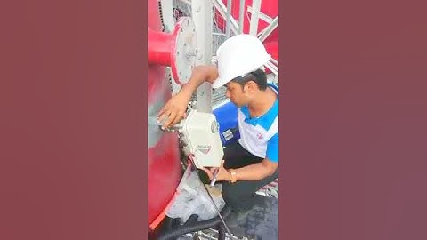 Installation of Oxygen Analyser on Stack