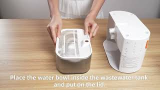 Full Disassembly & Storage Steps for FN-W15 Cat Fountain Guide