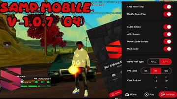 SAIO🤩!APK SAMP MOBIL v1.0.7 (0.4) + DATA [SUPORTE A LOCK ON] Funiona no ANDROID [14 & 15 64/32 BITS]