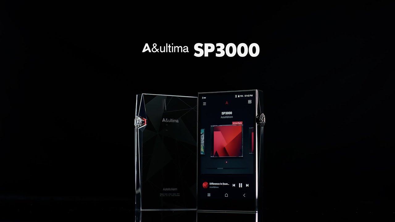 A&ultima SP3000 // Portable High-Resolution Audio Player (Black) video thumbnail