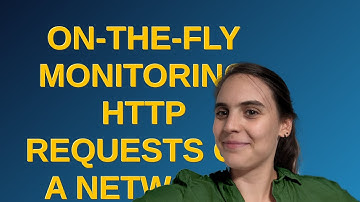 Unix: On-the-fly monitoring HTTP requests on a network interface?