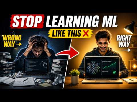 Stop Learning Machine Learning Like This | Do This Instead