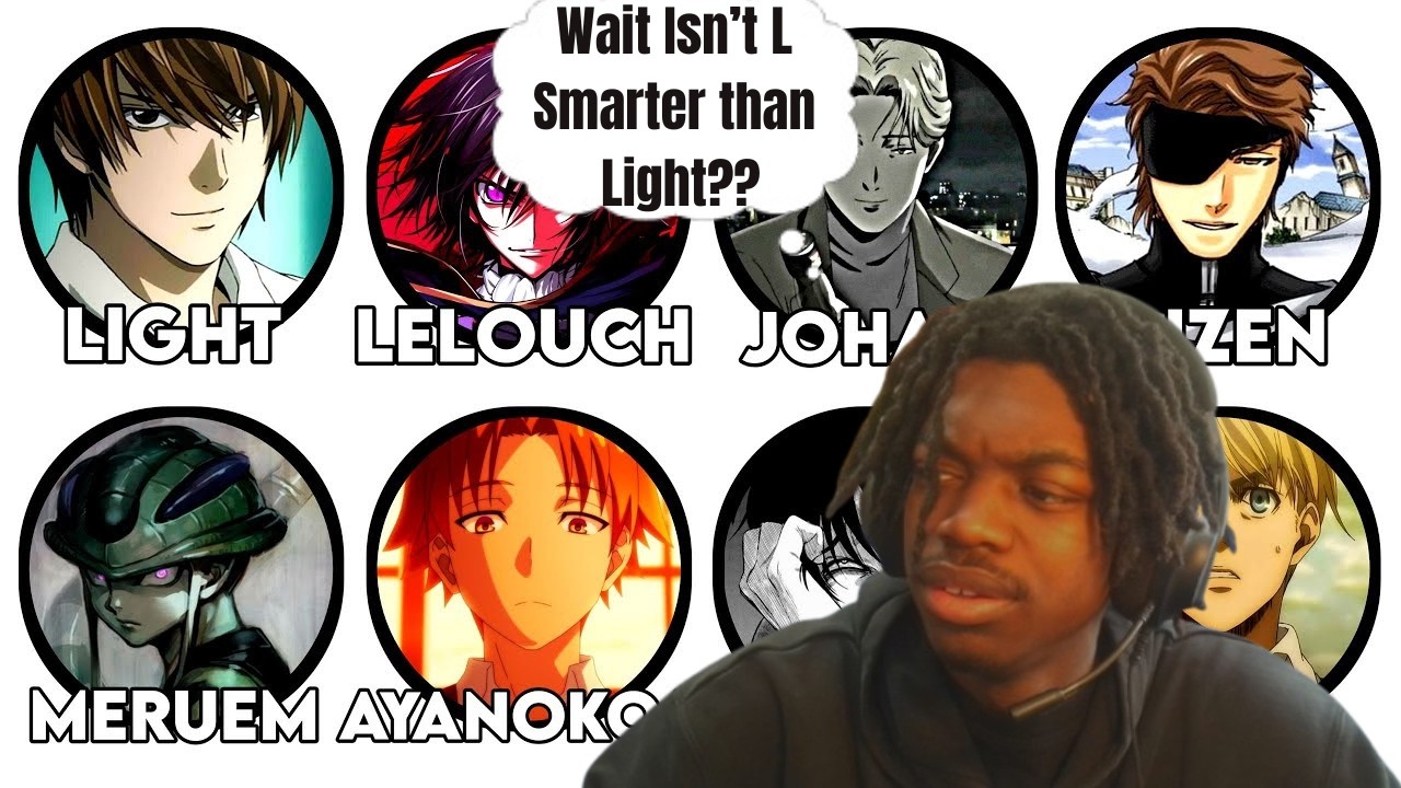 Tkgoated reacts to Genius Anime Characters