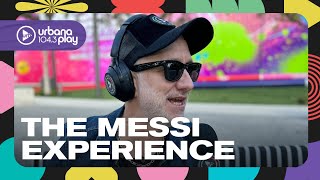 ¡Andy Kusnetzoff y Sofi Martínez fueron al lanzamiento de The Messi Experience en Miami! #Perros2024