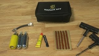 Plug a Hole w/ Tubeless Tire Repair Kit  Available at J&P Cycles