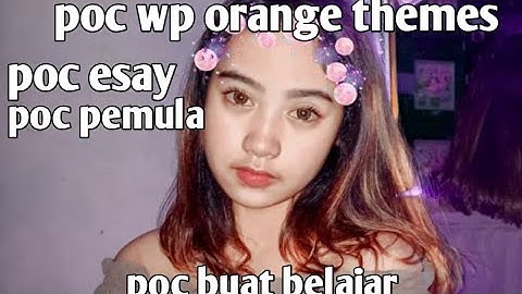 cara Deface PoC WP orange themes WITH CSRF