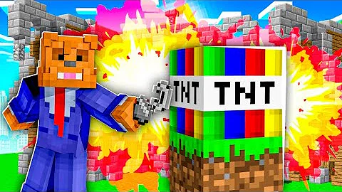 Realistic Custom TNT In Minecraft TNT Wars