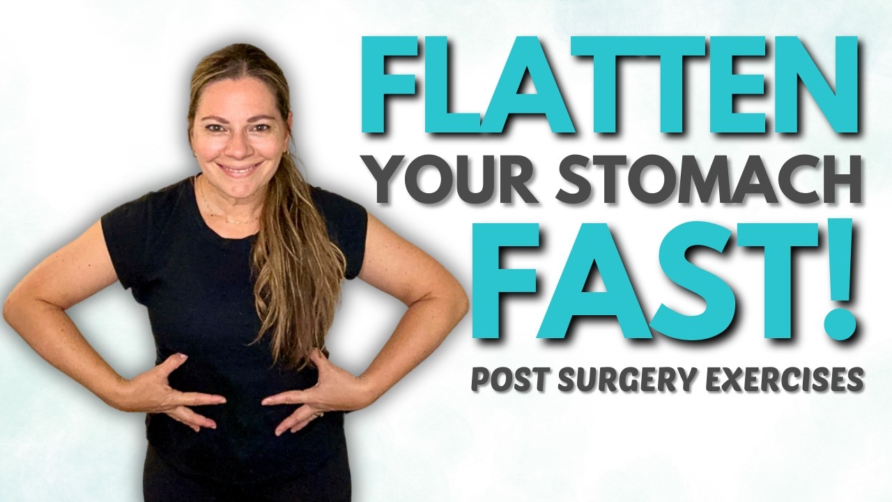 Flatten Your Stomach Safely After a Hysterectomy - YouTube