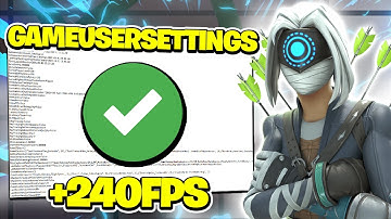 The BEST Game User Settings in Fortnite Season 3! (Zero Input Delay) ✅ (FPS Boost + Zero Delay)