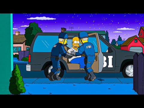 O FBI PEGOU O HOMER | Os Simpsons a Família Amarela - Completo Em Português