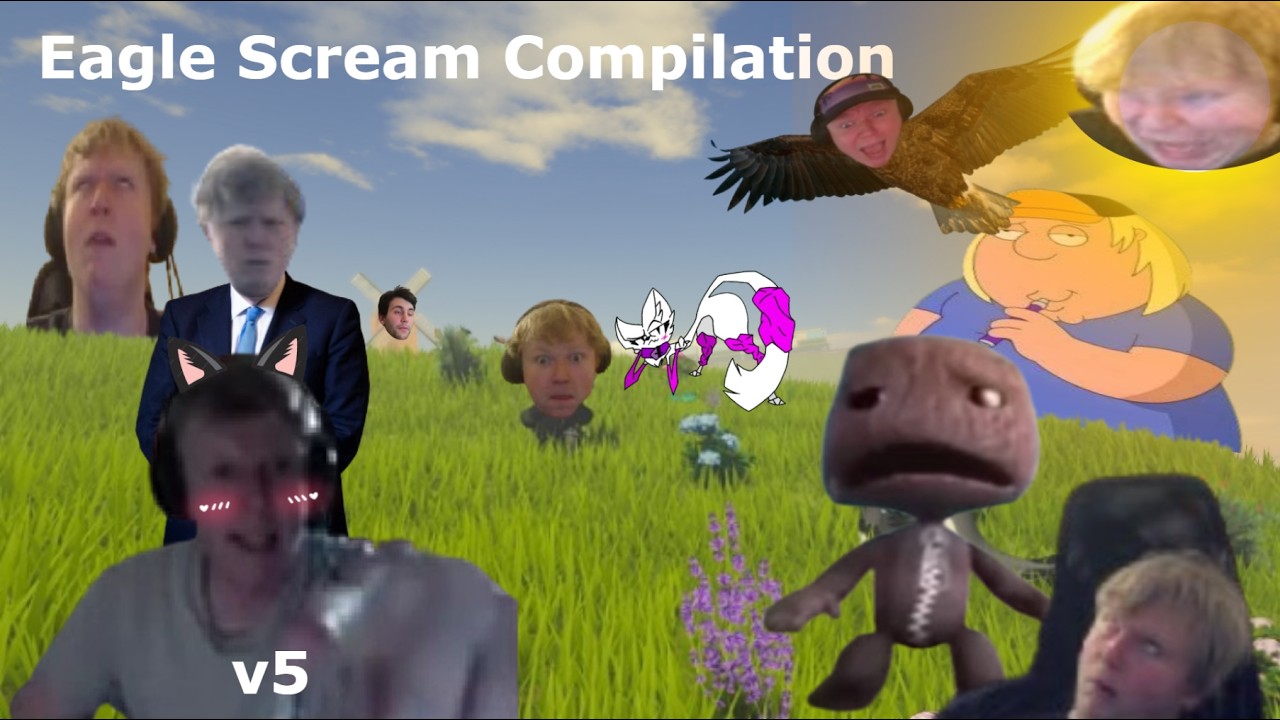 Bill Jensen Eagle Screech Compilation v5