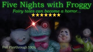 (Five Nights With Froggy Fairy Tales Can Become A Horror 4.0)(Full Playthrough 100%)