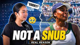 Full Why Alex Eala REJECT Venus Williams Everyone Got Eala's Doubles Decision Wrong! News