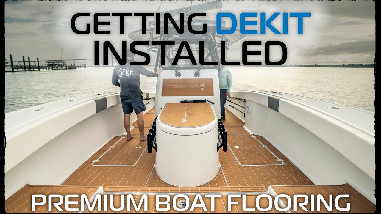 Premium Foam Boat Flooring DEKit's Simple 5Step Process! YouTube