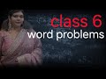 Class 6 ch-1.2   word problems qn. 1 to 4  NCERT/CBSE 