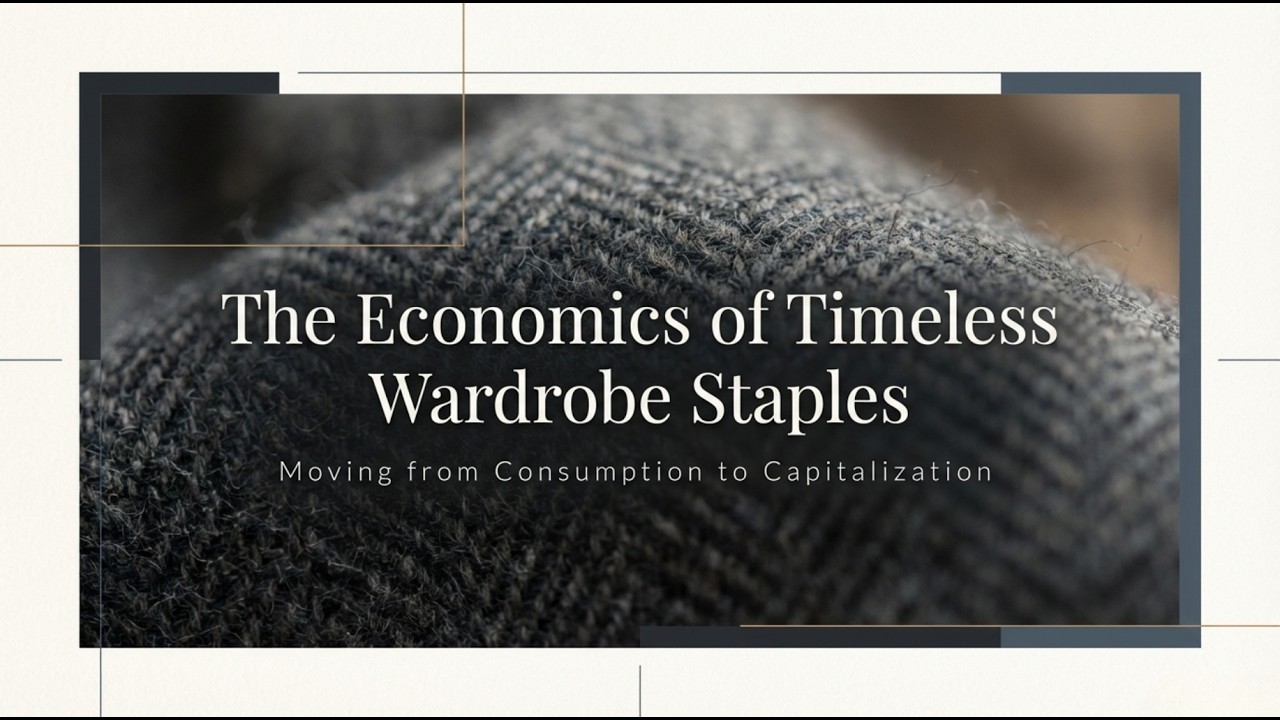 ليه الملابس الغالية أوفر من الرخيصة | The Wardrobe Economics (Investment Clothing)